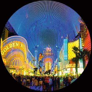 Visit the incredible Fremont Street Experience, an incredible overhead visual light and sound show in Downtown Las Vegas